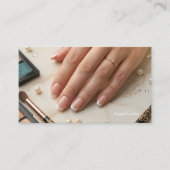 Manicure artist  visitekaartje (Voorkant)