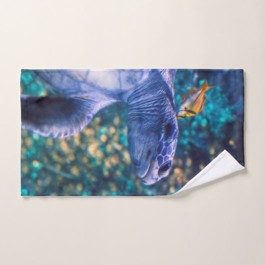 MANICURE DE TORTUE DE MER (Serviette à main)