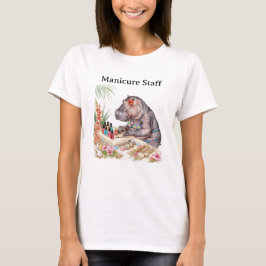 Manicure Kustschoonheid Personeel T-shirt