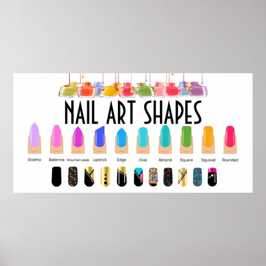 Manicure Nail Art Poster (Voorkant)