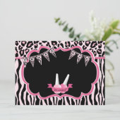 Manicure & Pedicure Spa Party Dank je wel Bedankkaart (Staand voorkant)