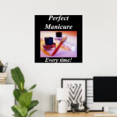 Manicure Poster Matte (Bureau à domicile)