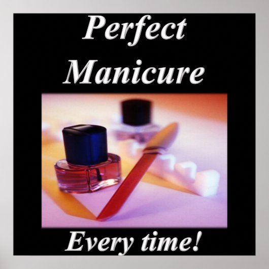 Manicure Poster Matte (Devant)