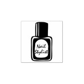 Manicure prothetische nagels rubberstempel (Afrduk)