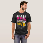 Manicurist Nail Tech Artist T-shirt (Voorkant volledig)