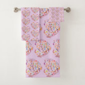 Manicurist Nail-technicus — Hoofd van het hulpprog Bad Handdoek (Insitu)