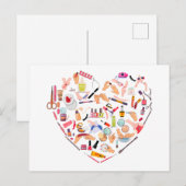 Manicurist Nail-technicus — Hoofd van het hulpprog Briefkaart (Voorkant / Achterkant)