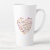 Manicurist Nail-technicus — Hoofd van het hulpprog Latte Mok (Rechts)