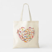 Manicurist Nail-technicus — Hoofd van het hulpprog Tote Bag (Achterkant)