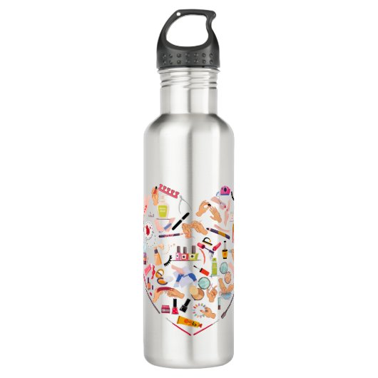 Manicurist Nail-technicus — Hoofd van het hulpprog Waterfles (Voorkant)