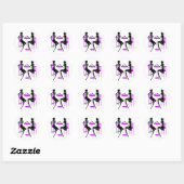 Manicurist Ronde Sticker (Vel)