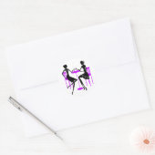 Manicurist Ronde Sticker (Envelop)
