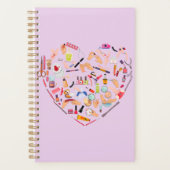 Manicuriste Nail Technicien Outil Coeur (Devant)