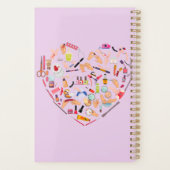 Manicuriste Nail Technicien Outil Coeur (Dos)