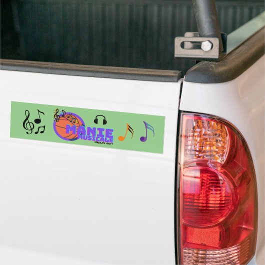 Manie Musicale bumper sticker (Op Truck)