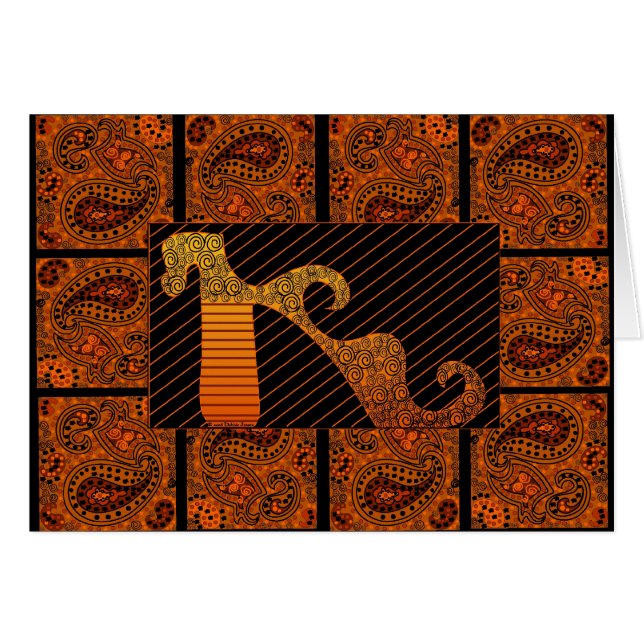 Manie VI de chaussure de Paisley par Debbie Jensen (Devant horizontal)