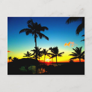 MANIER COOL MAUI SUNSET! BRIEFKAART