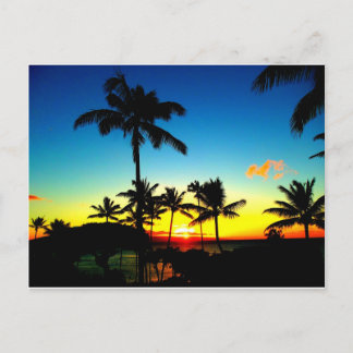 MANIER COOL MAUI SUNSET! BRIEFKAART