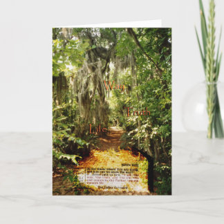 "Manier, Waarheid, en het Leven " Kaart