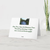 Manière vers le bas sur le carte pour notes de (Dos)