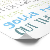 manieren om afscheid te nemen poster (Hoek)