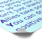 MANIEREN OM EEN Poster TE ZIJN VOOR TOETSING (Hoek)