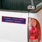 Manifest Density Bumper Sticker (Op Truck)