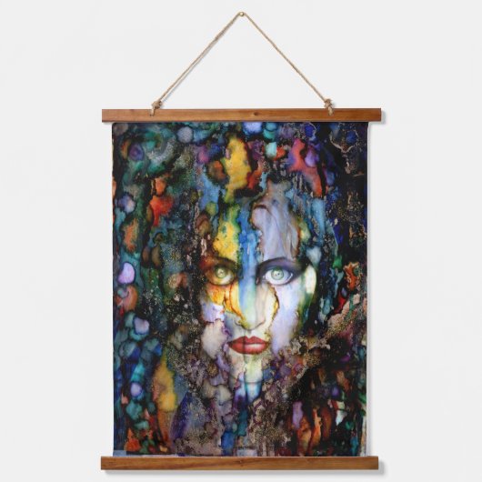 "Manifest Destiny" Kunst van Rebecca O'Donnell Hangend Wandkleed (Voorkant)