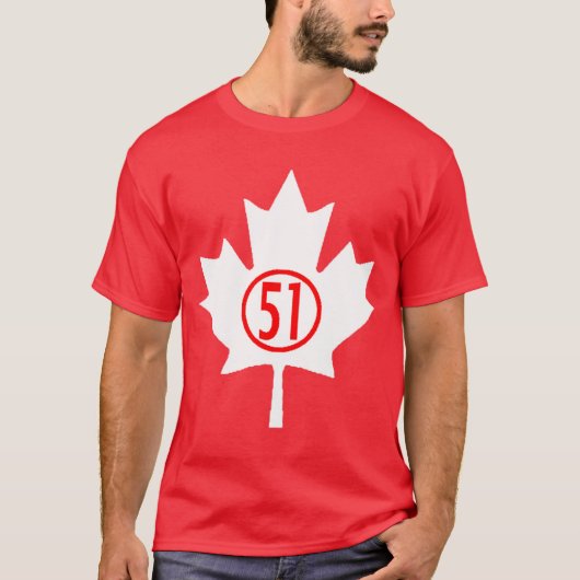 Manifest Destiny Red T-shirt (Voorkant)