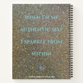 Manifest Journal with mantra or choose your own (Dos)