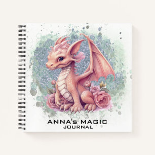 *~* Manifest Law Attractie Schattigee Baby Dragon  Notitieboek