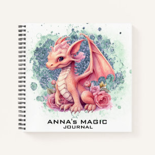 *~* Manifest Law Attractie Schattigee Baby Dragon  Notitieboek