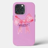 Manifest Magic - Pink Ribbon Dream Coque (Verso)