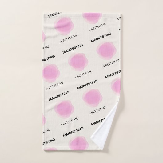 Manifest, Manifest, Positief Spiritueel Bad Handdoek (Handdoek)