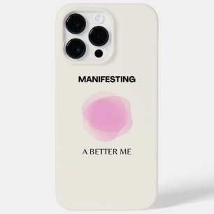 Manifest, Manifest, Positief Spiritueel Case-Mate iPhone 14 Pro Max Hoesje