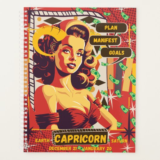 Manifest Planner - Steenbok (Voorkant)