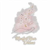Manifest Your Dreams Sticker - Celestial Boho  (Devant)