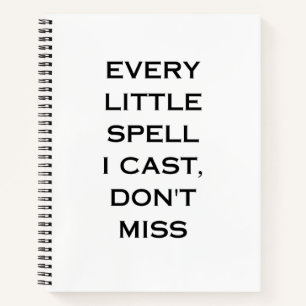 Manifestatie Citaat Typografie Ontwerp Notitieboek