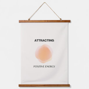 Manifestatie, positieve Spirituele, bevestigende k Hangend Wandkleed