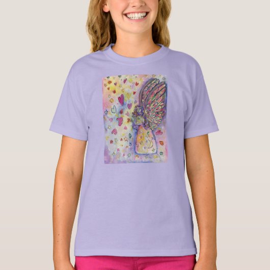 Manifestation Universe Angel Art Enfant T-shirts (Devant)