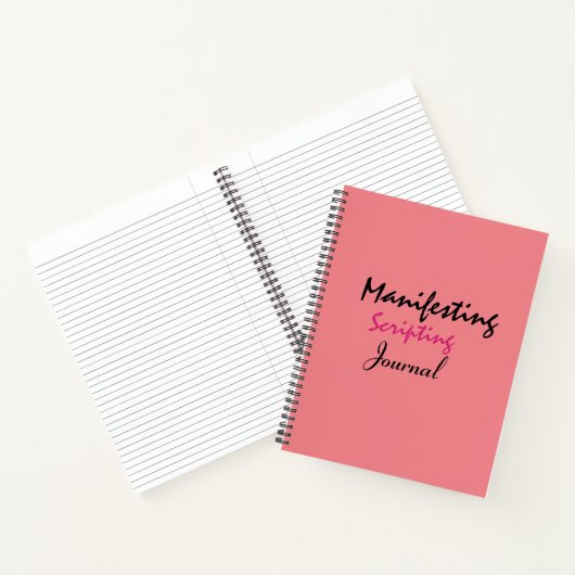 Manifestations Scripting Journal Notitieboek (Binnen)