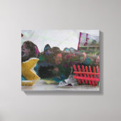 Manifestatistiek K7 1986 gemengd-media C Canvas Afdruk (Voorkant)