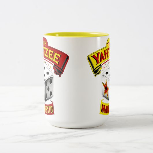 Manifeste de Yahtzee Mug (Centre)
