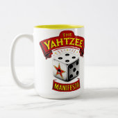 Manifeste de Yahtzee Mug (Gauche)