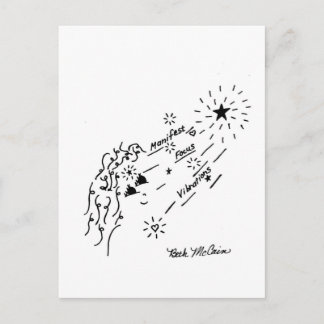 Manifeste, Focus, Vibrations Carte Postale
