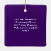 Manifeste Univers Angel Vacances Cadeaux Ornements (Dos)