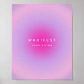 Manifesteer uw visieverloop poster (Voorkant)