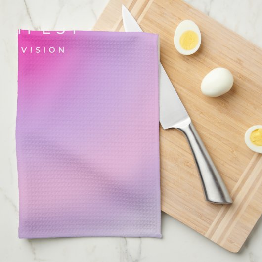 Manifesteer uw visieverloop theedoek (Quarter Fold)