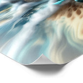 Manifesterende Intentie Witchy AI Art Matte Waarde Poster (Hoek)