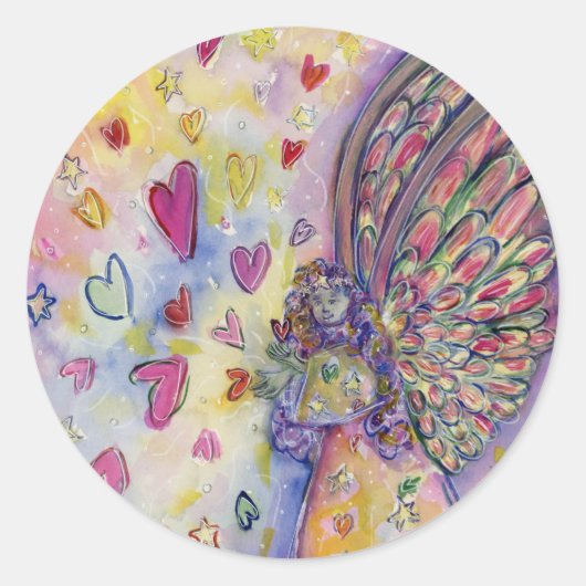 Manifesterende Universe Angel Art Decal Stickers (Voorkant)